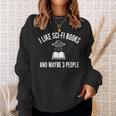 I Like Sci-Fi Books And Maybe 3 People Sweatshirt Gifts for Her