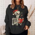 Skeleton Reading Book Christmas Teacher Librarian Book Lover Sweatshirt Gifts for Her Skeleton Reading Book Christmas Teacher Librarian Book Lover Sweatshirt Gifts for Her