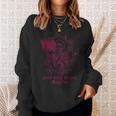 Skeleton Reading Book Just One More Chapter Sweatshirt Gifts for Her