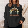 Slightly Distracted From Dogs And Books Retro Vintage Sweatshirt Gifts for Her