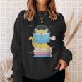 Space Cat Reading Book And Tea Space Cat For Men Women Kids Sweatshirt Gifts for Her Space Cat Reading Book And Tea Space Cat For Men Women Kids Sweatshirt Gifts for Her