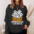 Spooky Book Club Member Halloween Bookish Ghost Lover Sweatshirt Gifts for Her Spooky Book Club Member Halloween Bookish Ghost Lover Sweatshirt Gifts for Her