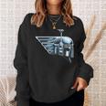 Star Wars The Book Of Boba Fett Chrome Helmet Logo Sweatshirt Gifts for Her