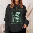 Star Wars The Book Of Boba Fett Outlaw Box Up Sweatshirt Gifts for Her