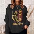 Star Wars The Book Of Boba Fett Outlaw Color Pop Sweatshirt Gifts for Her