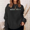Star Wars The Book Of Boba Fett Text Logo Sweatshirt Gifts for Her Star Wars The Book Of Boba Fett Text Logo Sweatshirt Gifts for Her
