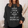Stay Calm And Read The Book Of Mormon Sweatshirt Gifts for Her Stay Calm And Read The Book Of Mormon Sweatshirt Gifts for Her