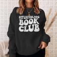 Stfuattdlagg Book Club Sweatshirt Gifts for Her