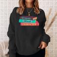Strong Female Character Book Nerd Sweatshirt Gifts for Her Strong Female Character Book Nerd Sweatshirt Gifts for Her