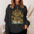 Student It's A Good Day To Read a Book Back To School Sweatshirt Gifts for Her
