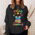 Summer Reading Books Librarian Teacher Last Day Of School Sweatshirt Gifts for Her
