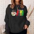 Tea And Bookworm Love Books And Tea Sweatshirt Gifts for Her