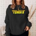 THWACK Vintage Retro Comic Book Sweatshirt Gifts for Her