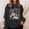 Tired Moms Book-Club Coffee Chaos Chapters Mom Sweatshirt Gifts for Her
