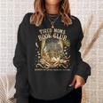 Tired Moms Book Club Night City Coffee Chaos Reading Sweatshirt Gifts for Her Tired Moms Book Club Night City Coffee Chaos Reading Sweatshirt Gifts for Her