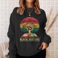 History Inspiring Future Fist Tree Book Roots Sweatshirt Gifts for Her History Inspiring Future Fist Tree Book Roots Sweatshirt Gifts for Her