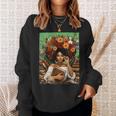 History Month Black Afro Girl Women Book Lovers Floral Sweatshirt Gifts for Her History Month Black Afro Girl Women Book Lovers Floral Sweatshirt Gifts for Her