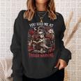 You Had Me At Trigger Warning Dark Romance Smut Books Sweatshirt Gifts for Her