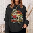 Unearth a Story Dinosaur Reading Book DinoRex Summer 2026 Sweatshirt Gifts for Her Unearth a Story Dinosaur Reading Book DinoRex Summer 2026 Sweatshirt Gifts for Her