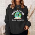 Unearth a Story Summer 2026 Reading Program Earth Read Book Sweatshirt Gifts for Her