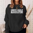 Unreliable Narrator Literary Book Writing Writer Bookish Tee Sweatshirt Gifts for Her Unreliable Narrator Literary Book Writing Writer Bookish Tee Sweatshirt Gifts for Her