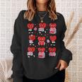 Valentines Day Librarian Heart Reading Book Women Men Kids Sweatshirt Gifts for Her Valentines Day Librarian Heart Reading Book Women Men Kids Sweatshirt Gifts for Her