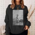 Vintage Captain Nemo Book Illustration 1871 Sweatshirt Gifts for Her
