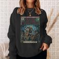 Vintage Horror Comic Book Cover Muck Mysteries Bayou Sweatshirt Gifts for Her