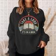 Vintage Retro Take A Look It's In A Book Bookworm Reading Sweatshirt Gifts for Her Vintage Retro Take A Look It's In A Book Bookworm Reading Sweatshirt Gifts for Her