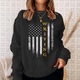 Vintage USA American Flag Writing Book Write Writer Women Kids Men Sweatshirt Gifts for Her