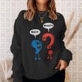 Wait What Comma Question Mark Reading Book Lover Teacher Sweatshirt Gifts for Her
