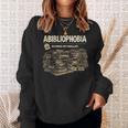 Women's Abibliophobia Ruined My Wallet Book Lover Sweatshirt Gifts for Her Women's Abibliophobia Ruined My Wallet Book Lover Sweatshirt Gifts for Her