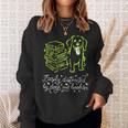 Women's Distracted By Books And Dogs Reader Graphic Sweatshirt Gifts for Her Women's Distracted By Books And Dogs Reader Graphic Sweatshirt Gifts for Her