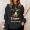 Women's Just A Girl Who Loves Jesus And Avocados And Books Sweatshirt Gifts for Her Women's Just A Girl Who Loves Jesus And Avocados And Books Sweatshirt Gifts for Her