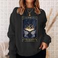 Women's Mystic Tarot Card The Reader Book Lover Sweatshirt Gifts for Her
