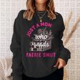 Women's Romantasy Merch For Moms Reads Fairy Smut Spicy Book Lover Sweatshirt Gifts for Her