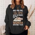 Writer Shirt For Women Author Book Novelist Poet Sweatshirt Gifts for Her Writer Shirt For Women Author Book Novelist Poet Sweatshirt Gifts for Her