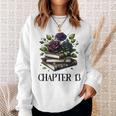 13th Birthday Chapter 13 Bookish Girls Who Love Read Books Sweatshirt Gifts for Her