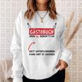 16th Birthday Boy Girl Party Guest Book Sweatshirt Gifts for Her