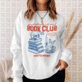 Anti Social Book Club Romance Reader Introverted Bookish Sweatshirt Gifts for Her Anti Social Book Club Romance Reader Introverted Bookish Sweatshirt Gifts for Her