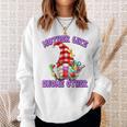 Best Teacher Grandma Gnome With Books For Teacher Mom Saying Sweatshirt Gifts for Her