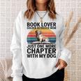 Book Lover Golden Retriever Mom Just One More Chapter Sweatshirt Gifts for Her Book Lover Golden Retriever Mom Just One More Chapter Sweatshirt Gifts for Her