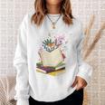 Book Lovers Wildflowers Books Reading Cute Floral Readers Sweatshirt Gifts for Her Book Lovers Wildflowers Books Reading Cute Floral Readers Sweatshirt Gifts for Her