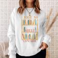 Book Nerd I Have No Shelf Control Library Reading Sweatshirt Gifts for Her