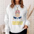If My Book Is Open Reader Premium Tri-Blend Sweatshirt Gifts for Her