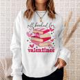 All Booked For Valentines Book Lovers Pink Valentine's Day Sweatshirt Gifts for Her All Booked For Valentines Book Lovers Pink Valentine's Day Sweatshirt Gifts for Her