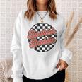 Bookish Baddie Retro Aesthetic Typography Sweatshirt Gifts for Her