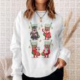 Bookmas Christmas Book Tree Shirt Socks Bookworm Sweatshirt Gifts for Her
