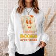 Books Are Friends Bookish Bookstore Library Premium Tri-Blend Sweatshirt Gifts for Her Books Are Friends Bookish Bookstore Library Premium Tri-Blend Sweatshirt Gifts for Her