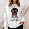 Books Lovers What Happens At Book Club Stays Black Women Sweatshirt Gifts for Her